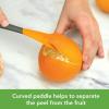 imageTovolo 2In1 Citrus Tool 2In1 Orange Peeler Tool With NonSlip Handle DoubleEnded Citrus Peeler for Kitchen Citrus Pith Slicer ampamp Removal Paddle Kitchen Tool Large