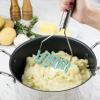 imageTovolo 6Piece Premium Silicone Utensil Set Light Aqua Essential Kitchen Tools  Sturdy Utensils for Home Apartment or College DormsAqua