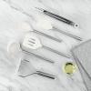 imageTovolo 6Piece Premium Silicone Utensil Set Light Aqua Essential Kitchen Tools  Sturdy Utensils for Home Apartment or College DormsWhite