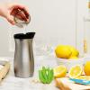 imageTovolo Cocktail Shaker Stainless Steel 24 oz  BuiltIn Citrus Reamer Strainer ampamp Jigger  Gadget for Bar Cart Bartending Home Bar Mixology Kitchen ampamp Gifting