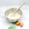 imageTovolo Danish Sturdy Wire Batter Blender for Cooking Bread Baking Accessory Easy to Clean Stainless Steel 12quot Dough Whisk Silver12 Dough Whisk