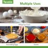 imageTovolo Danish Sturdy Wire Batter Blender for Cooking Bread Baking Accessory Easy to Clean Stainless Steel 12quot Dough Whisk Silver12 Hand Push Whisk