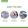 imageTovolo Faceted Heart Ice Molds Set of 2  Large Ice Heart Mold Ideal for Whiskey Cocktails ampamp Any Cold Beverage  OdorFree Freezer Storage DishwasherSafeCheers