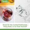imageTovolo Faceted Heart Ice Molds Set of 2  Large Ice Heart Mold Ideal for Whiskey Cocktails ampamp Any Cold Beverage  OdorFree Freezer Storage DishwasherSafeKitten