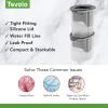 imageTovolo Faceted Heart Ice Molds Set of 2  Large Ice Heart Mold Ideal for Whiskey Cocktails ampamp Any Cold Beverage  OdorFree Freezer Storage DishwasherSafeSkull