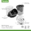 imageTovolo Faceted Heart Ice Molds Set of 2  Large Ice Heart Mold Ideal for Whiskey Cocktails ampamp Any Cold Beverage  OdorFree Freezer Storage DishwasherSafeSkull