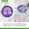 imageTovolo Faceted Heart Ice Molds Set of 2  Large Ice Heart Mold Ideal for Whiskey Cocktails ampamp Any Cold Beverage  OdorFree Freezer Storage DishwasherSafeRainbow