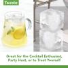 imageTovolo Lime Wedge Ice Molds Set of 2  SlowMelting LeakFree BPAFreeGreat for Whiskey Cocktails Fun Drinks and GiftsColossal Cube