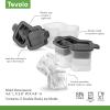 imageTovolo Lime Wedge Ice Molds Set of 2  SlowMelting LeakFree BPAFreeGreat for Whiskey Cocktails Fun Drinks and GiftsLarge Cubes
