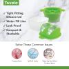 imageTovolo Lime Wedge Ice Molds Set of 2  SlowMelting LeakFree BPAFreeGreat for Whiskey Cocktails Fun Drinks and GiftsLime Wedge