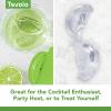 imageTovolo Lime Wedge Ice Molds Set of 2  SlowMelting LeakFree BPAFreeGreat for Whiskey Cocktails Fun Drinks and GiftsLime Wedge