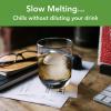 imageTovolo Lime Wedge Ice Molds Set of 2  SlowMelting LeakFree BPAFreeGreat for Whiskey Cocktails Fun Drinks and GiftsSphere