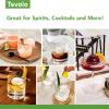 imageTovolo Lime Wedge Ice Molds Set of 2  SlowMelting LeakFree BPAFreeGreat for Whiskey Cocktails Fun Drinks and GiftsSphere