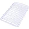 imageTovolo Marinade Container with Lid Large BlueWhite  BBQ Prep Tub ampamp Marinating Container with Lid for Kitchen Grill Meal Prep Smoker Griddle ampamp Barbeque  DishwasherSafe Melamine Marinade TrayPrep  Serve