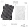 imageTovolo Mini Ice Cylinder Set of 2  Easy Squeeze and Release Mini Ice BPAFree Silicone 200 Mini Cubes Each Leak Proof Dishwasher Safe Compact Design for Freezer StorageMini Ice Tray