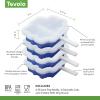 imageTovolo Silicone Popsicle Molds with Sticks 4Pack Dino  Reusable Ice Pop Molds for Homemade Flavored Ice Pops ampamp Frozen Snacks  Stackable Popsicle Maker with Lid Dishwasher Safe ampamp BPAFreeTruck