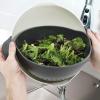 imageTovolo Soak N Strain 15 Quart Colander EasyPour Spout 2in1 Strainer ampamp Soaking Bowl Fruit Bowl ampamp Vegetable Wash BPAFree ampamp DishwasherSafe Deep IndigoCharcoal
