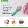 imageTovolo TiltUp Ice Cream Scoop White  NonSlip Grip Ice Cream Scooper with Footed Handle  Ice cream Scoop for Cookie Dough Gelato Sorbet ampamp Frozen Treats  Dishwasher Safe ampamp BPAFreeTropical Breeze