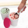 imageTovolo TiltUp Ice Cream Scoop White  NonSlip Grip Ice Cream Scooper with Footed Handle  Ice cream Scoop for Cookie Dough Gelato Sorbet ampamp Frozen Treats  Dishwasher Safe ampamp BPAFreeCandy Apple Red