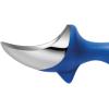 imageTovolo TiltUp Ice Cream Scoop White  NonSlip Grip Ice Cream Scooper with Footed Handle  Ice cream Scoop for Cookie Dough Gelato Sorbet ampamp Frozen Treats  Dishwasher Safe ampamp BPAFreeStratus Blue