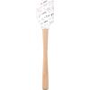 imageTovolo Wild Flowers Spatulart Spatula Kitchen Utensil for Food and Meal Prep Baking Mixing Turning and MoreLove Script