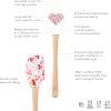 imageTovolo Wild Flowers Spatulart Spatula Kitchen Utensil for Food and Meal Prep Baking Mixing Turning and MoreMade With Love
