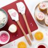 imageTovolo Wild Flowers Spatulart Spatula Kitchen Utensil for Food and Meal Prep Baking Mixing Turning and MoreMade With Love