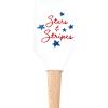 imageTovolo Wild Flowers Spatulart Spatula Kitchen Utensil for Food and Meal Prep Baking Mixing Turning and MoreStars  Stripes