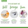 imageTovolo Zoo Crew Pop Molds Set of 4  Reusable MessFree Silicone Popsicle Molds with Sticks and DripGuards for Easy Homemade SnacksPenguin
