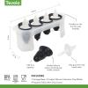 imageTovolo Zoo Crew Pop Molds Set of 4  Reusable MessFree Silicone Popsicle Molds with Sticks and DripGuards for Easy Homemade SnacksPenguin