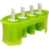 imageTovolo Zoo Crew Pop Molds Set of 4  Reusable MessFree Silicone Popsicle Molds with Sticks and DripGuards for Easy Homemade SnacksTiki