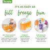 imageTovolo Zoo Crew Pop Molds Set of 4  Reusable MessFree Silicone Popsicle Molds with Sticks and DripGuards for Easy Homemade SnacksZoo