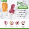 imageTovolo Zoo Crew Pop Molds Set of 4  Reusable MessFree Silicone Popsicle Molds with Sticks and DripGuards for Easy Homemade SnacksZoo
