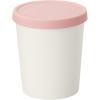 imageTovolo Sweet Treat Reusable Ice Cream Container for Homemade Ice Cream Raspberry  1 Quart Stackable Storage Tubs with Silicone Lids for Freezer  BPAFree ampamp DishwasherSafePink