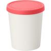 imageTovolo Sweet Treat Reusable Ice Cream Container for Homemade Ice Cream Raspberry  1 Quart Stackable Storage Tubs with Silicone Lids for Freezer  BPAFree ampamp DishwasherSafeRaspberry