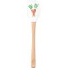 imageTovolo Wild Flowers Spatulart Spatula Kitchen Utensil for Food and Meal Prep Baking Mixing Turning and MoreCarrot Patch
