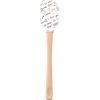 imageTovolo Wild Flowers Spatulart Spatula Kitchen Utensil for Food and Meal Prep Baking Mixing Turning and MoreLove Script