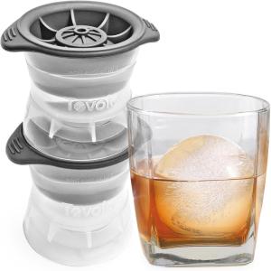 imageTovolo Lime Wedge Ice Molds Set of 2  SlowMelting LeakFree BPAFreeGreat for Whiskey Cocktails Fun Drinks and GiftsSphere