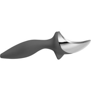 imageTovolo TiltUp Ice Cream Scoop White  NonSlip Grip Ice Cream Scooper with Footed Handle  Ice cream Scoop for Cookie Dough Gelato Sorbet ampamp Frozen Treats  Dishwasher Safe ampamp BPAFreeCharcoal