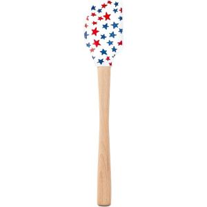 imageTovolo Wild Flowers Spatulart Spatula Kitchen Utensil for Food and Meal Prep Baking Mixing Turning and MoreStars  Stripes