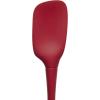 imageFlexCore Spatula All Silicone High Heat Resistant 5 Piece Cooking Utensils Set  Includes NonStick Spatula Spoonula Jar Scraper and Mini  BPAFree Kitchen  Ergonomic DesignCayenne