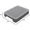 imageSilicone Ice Cube Tray for Reusable Water Bottles Silicone Ice Tray With TightFitting Lid BPAFree ampamp DishwasherSafeCharcoal