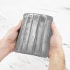imageSilicone Ice Cube Tray for Reusable Water Bottles Silicone Ice Tray With TightFitting Lid BPAFree ampamp DishwasherSafeOyster Gray