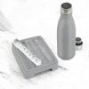 imageSilicone Ice Cube Tray for Reusable Water Bottles Silicone Ice Tray With TightFitting Lid BPAFree ampamp DishwasherSafeOyster Gray