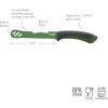 imageTovolo 575quot Slicer with Comfort Grip Handle Serrated Kitchen Knife for Avocados with Pitter ampamp Masher Sharp HighCarbon Steel Blade Dishwasher 1 Count Pack of 1 PestoPesto
