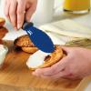 imageTovolo 575quot Slicer with Comfort Grip Handle Serrated Kitchen Knife for Avocados with Pitter ampamp Masher Sharp HighCarbon Steel Blade Dishwasher 1 Count Pack of 1 PestoDeep Indigo