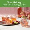 imageTovolo Assorted Shaped Ice Molds Set of 4  Large Ice Mold Gift Set  Unique Ice Mold Chills Drinks  OdorFree Freezer Storage DishwasherSafeHeart  Diamond  Rose   Cheers