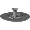 imageTovolo Collapsible Stopper and Strainer  Charcoal GrayCharcoal