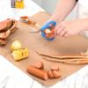 imageTovolo Comfort Grip Kitchen Shears With Comfort Grip Handles ampamp BuiltIn Bottle Opener Heavy Duty Kitchen Scissors With MicroSerrated Blade Printed Measurement Guide  Dishwasher Safe ampamp BPAFreeSeafood Snips