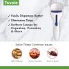 imageTovolo Cupcake Scoop Batter Dispenser  Easy to Use Baking Scoop for Muffins Cupcakes Cookie Dough ampamp Pancakes  Unique Baking Supplies Gadgets ampamp Appliances for Kitchen BPA Free ampamp Dishwasher SafeDeep Indigo
